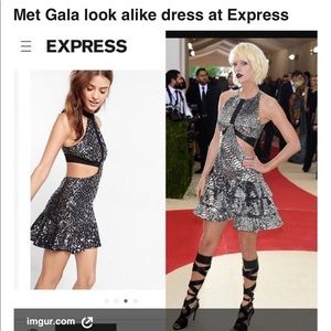 Taylor Swift met gala copycat dress
